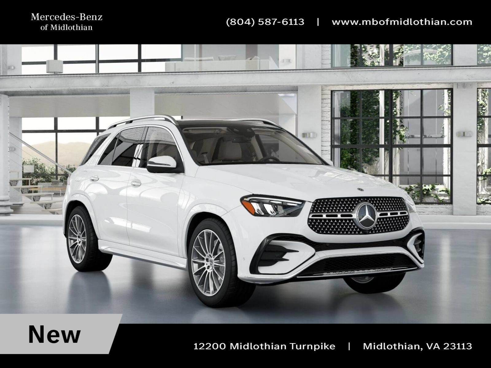 New 2026 Polar White Mercedes-Benz GLE 450 image 56