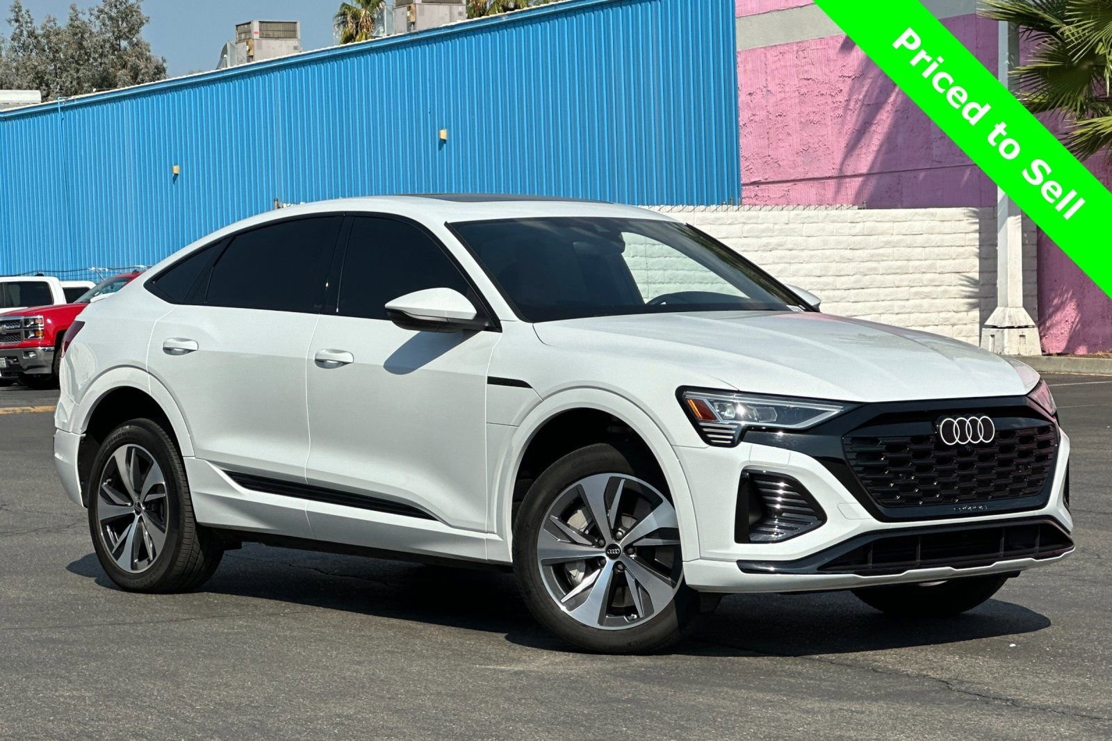 Used 2024 Audi Q8 Sportback e-tron Premium with VIN WA1BAAGE8RB024605 for sale in Fresno, CA