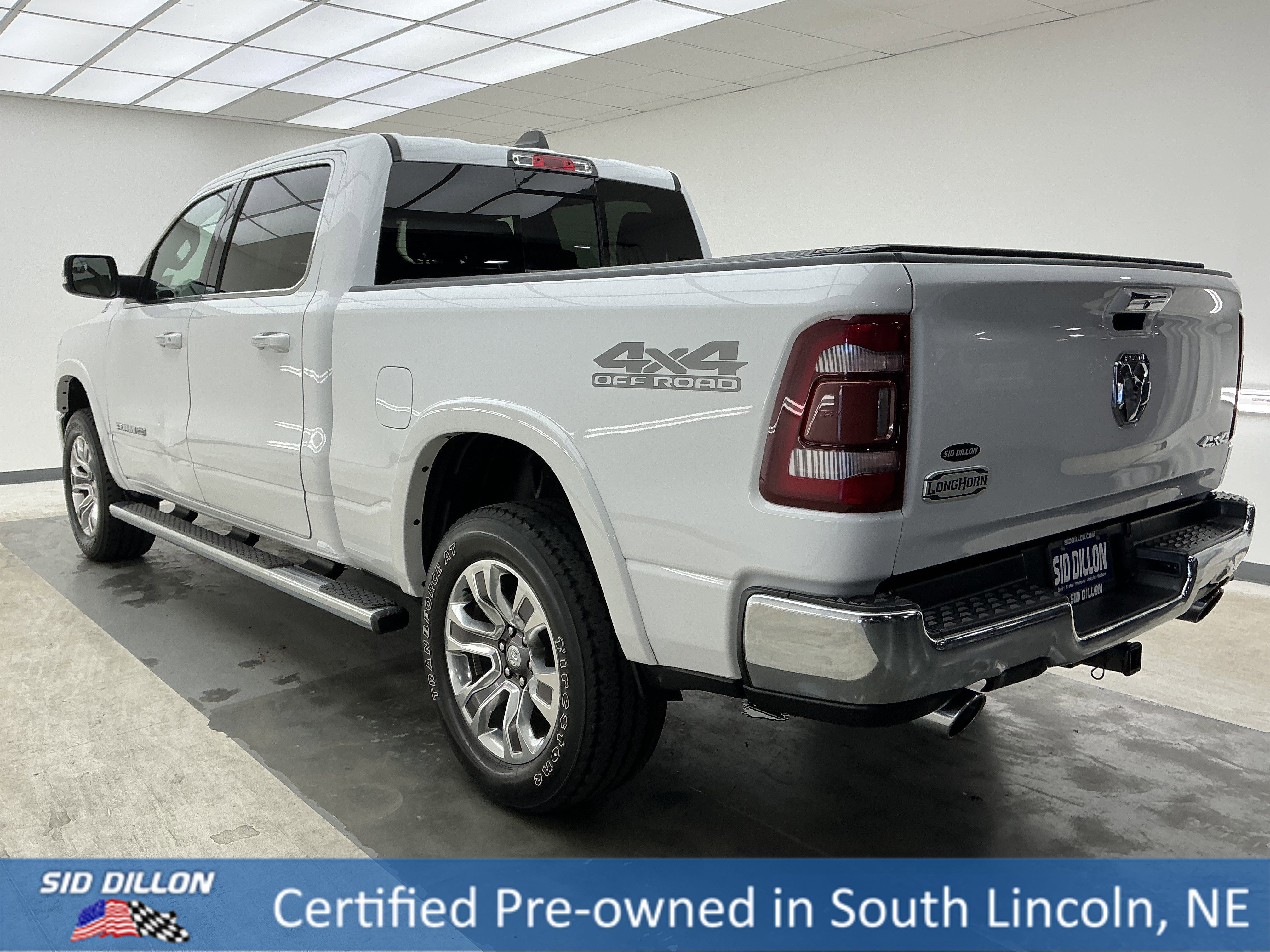 Used 2020 Bright White Clearcoat Ram Longhorn image 6