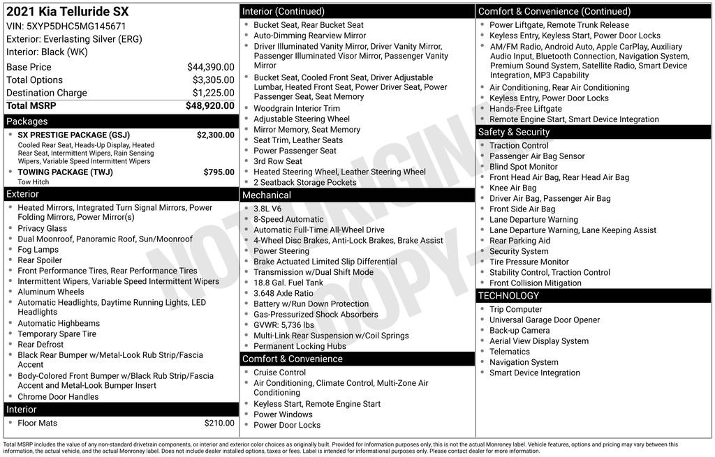 Used 2021 Silver Kia SX image 6