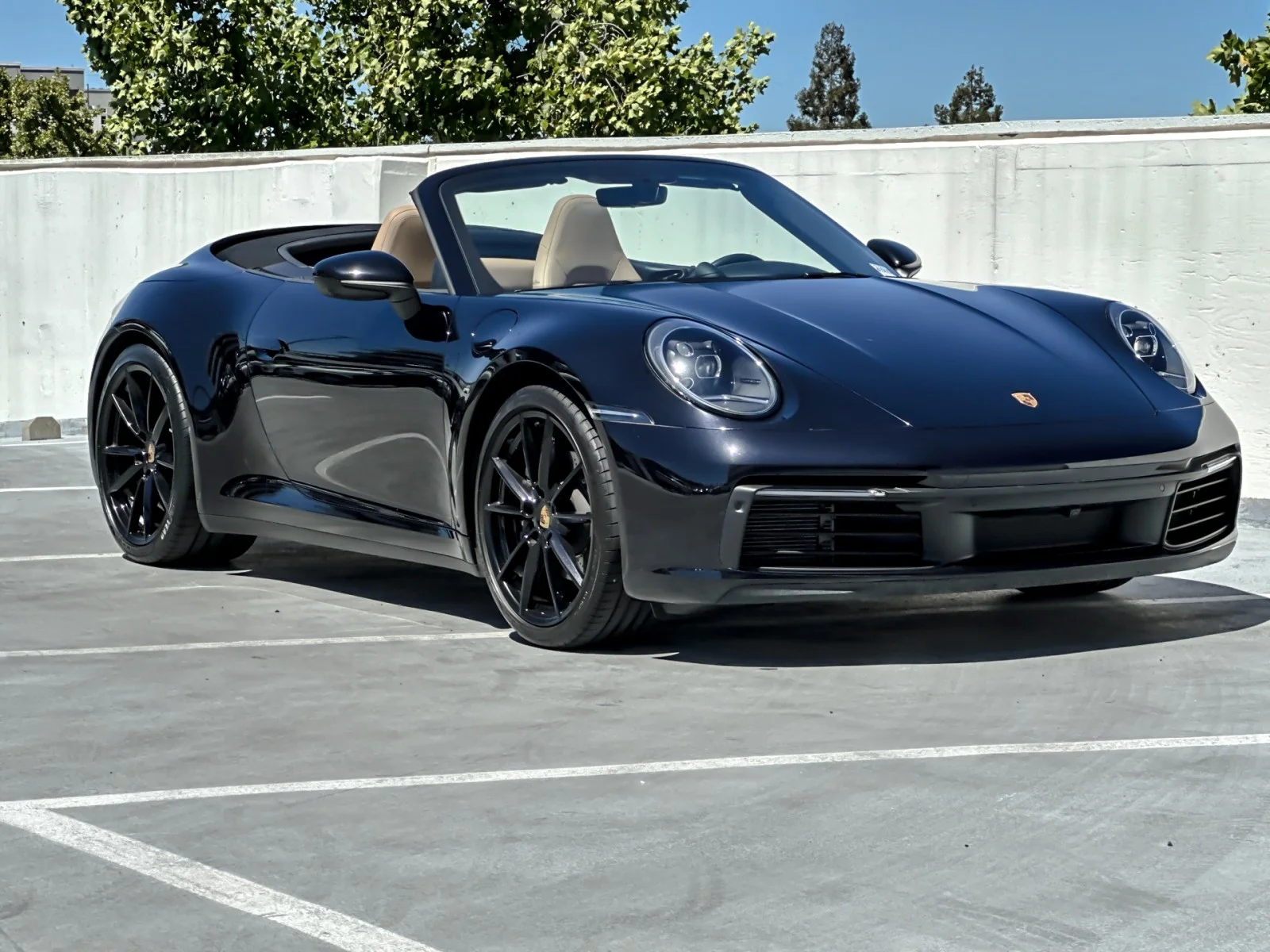 Used 2023 Jet Black Metallic Porsche Carrera Cabriolet image 10