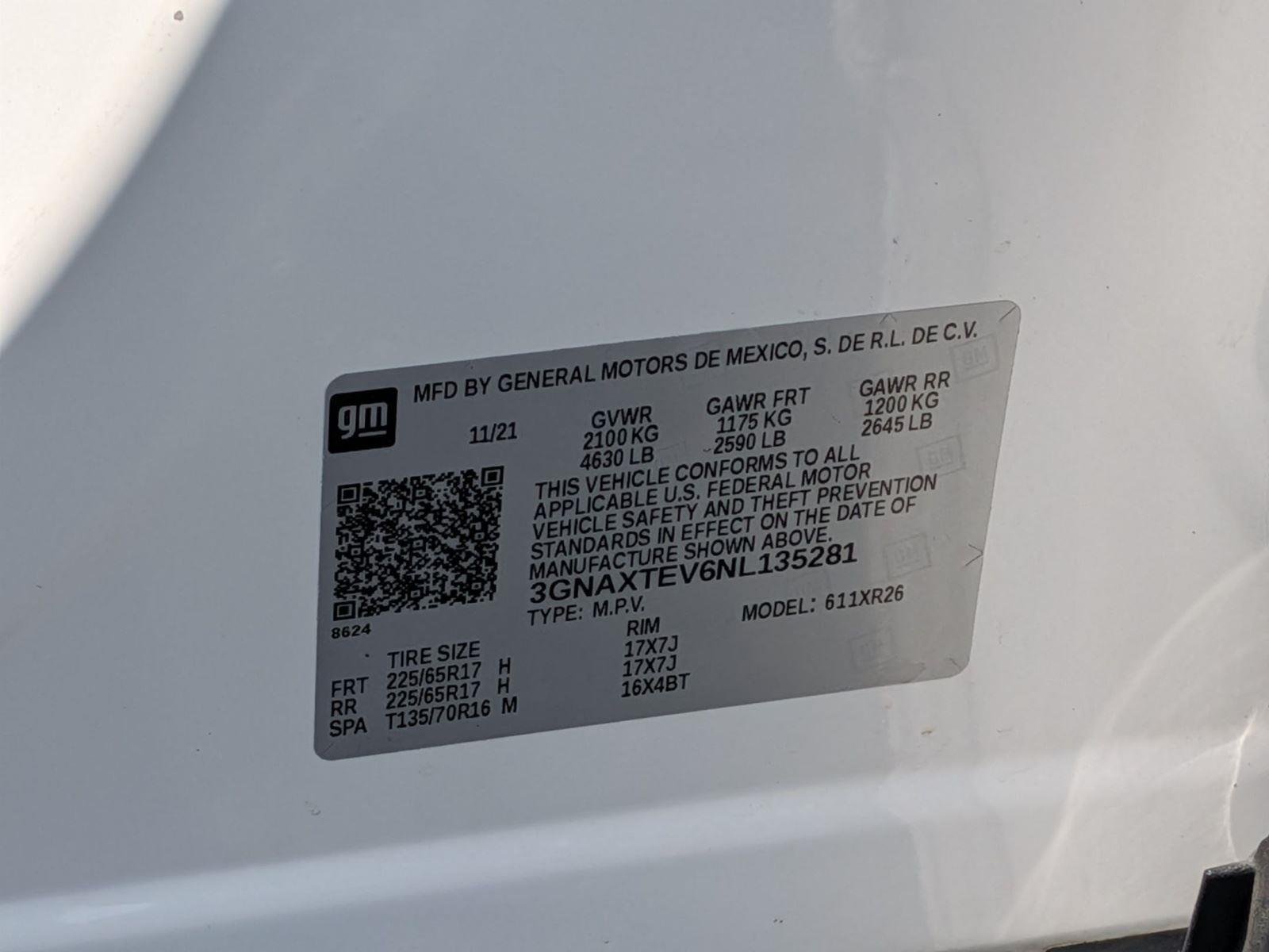 Used 2022 Summit White Chevrolet LT image 35