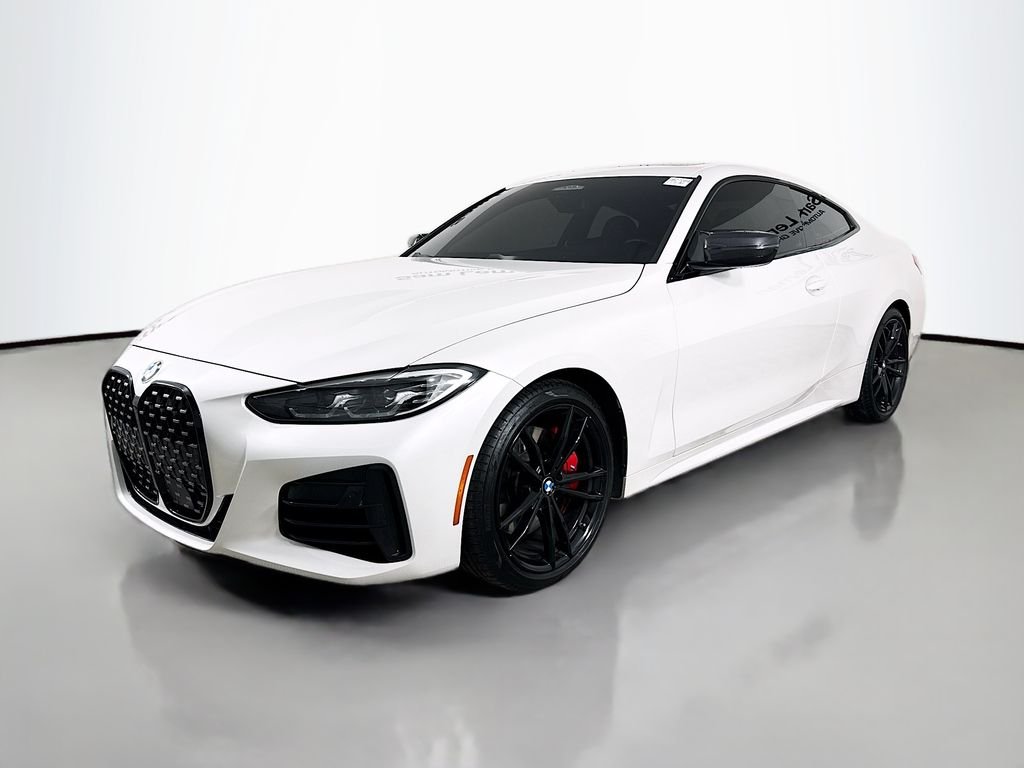 Used 2021 White BMW M440i xDrive image 3
