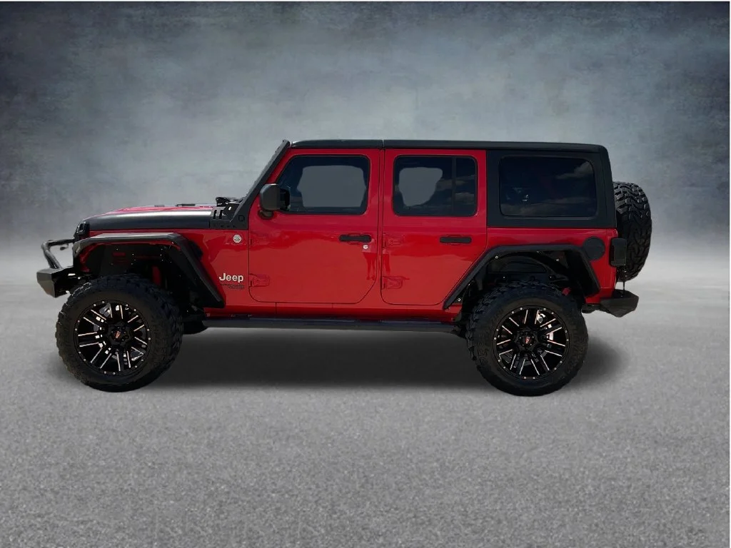 Used 2019 Red Jeep Unlimited Sport S image 4