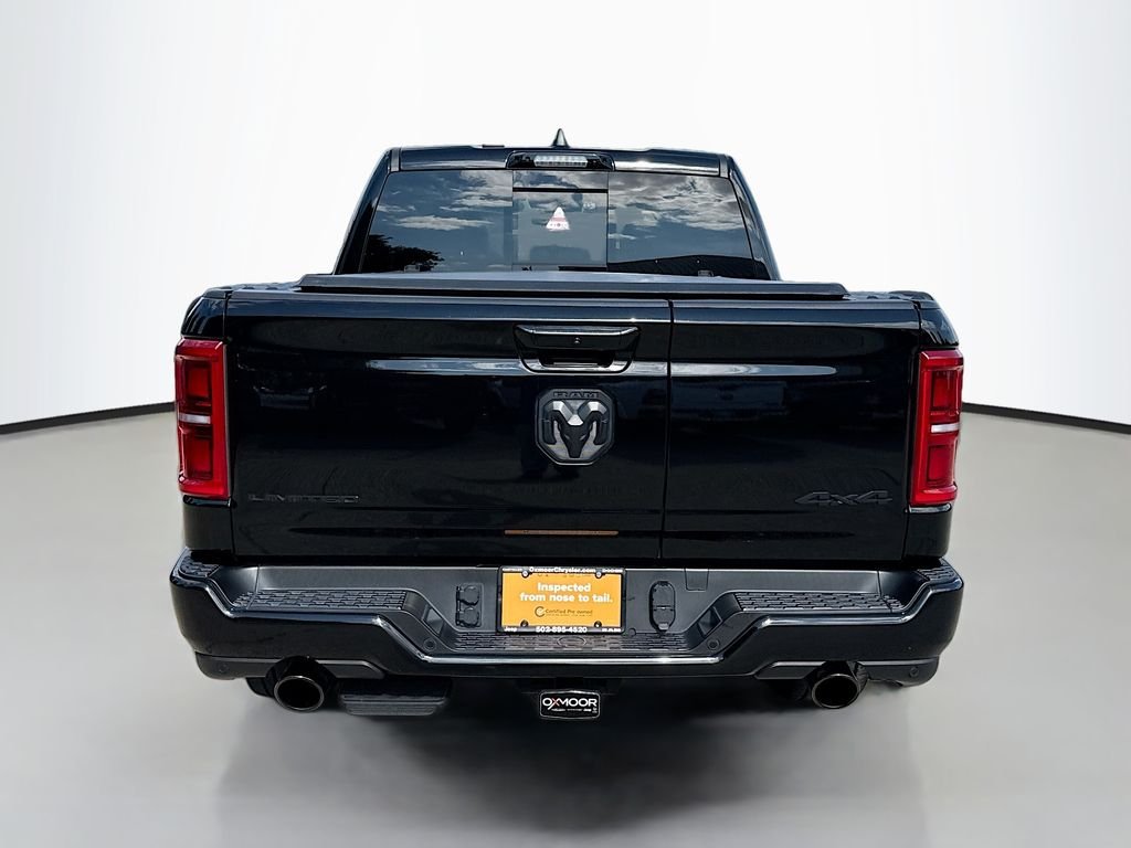 Used 2026 Diamond Black Crystal Pearlcoat Ram Limited image 6