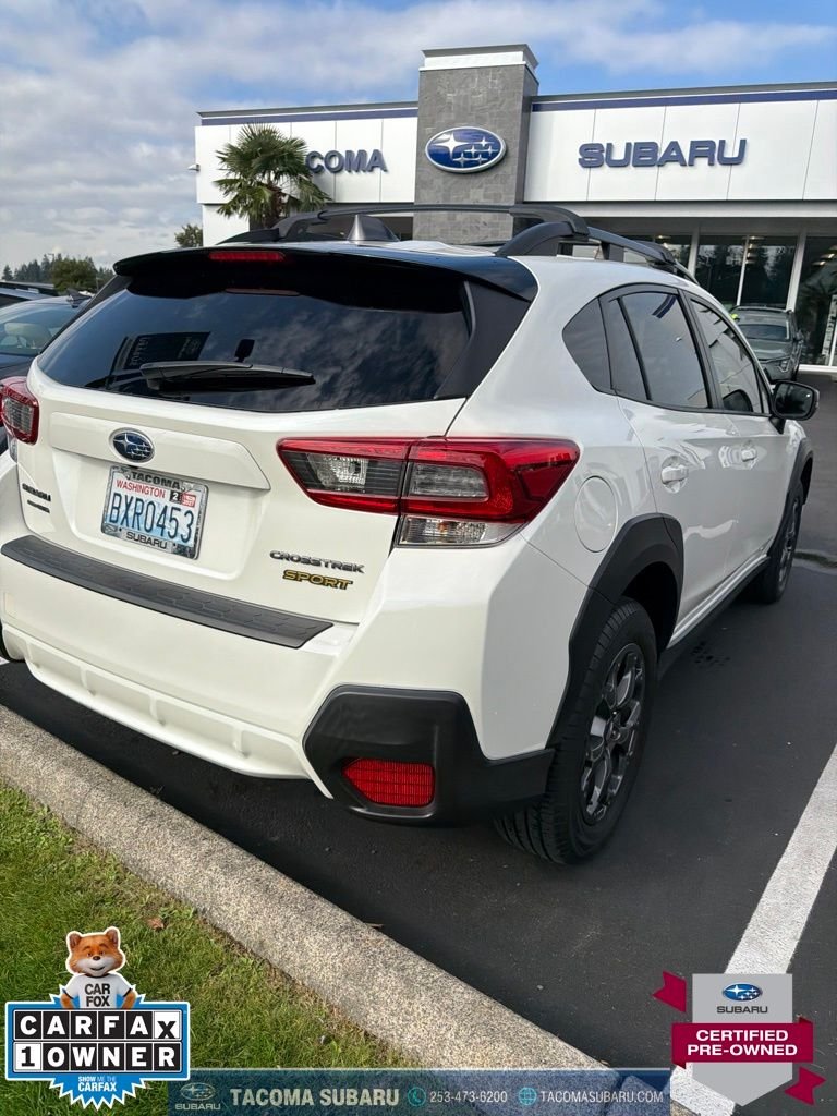 Used 2021 White Subaru Sport image 4