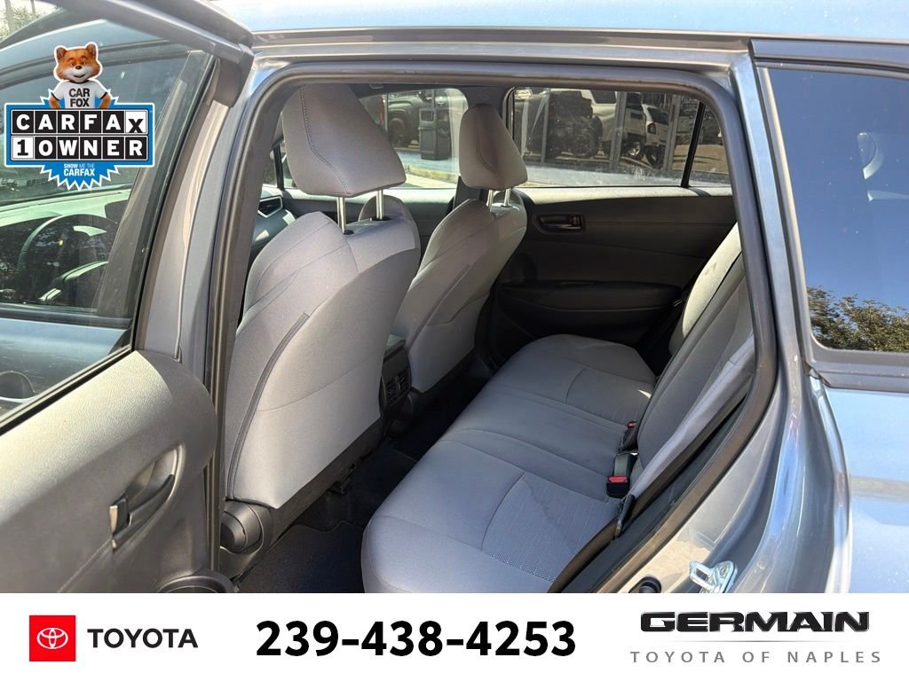 Certified Used 2025 Blue Toyota Hybrid SE image 12