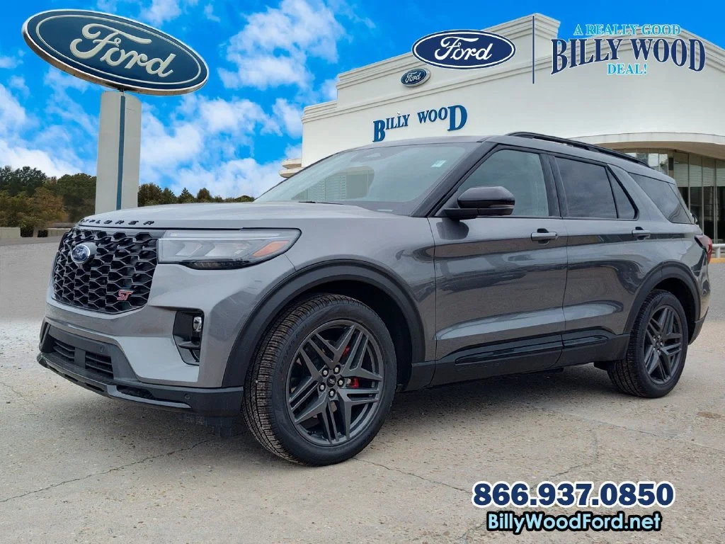 New 2026 Carbonized Gray Metallic Ford ST image 1