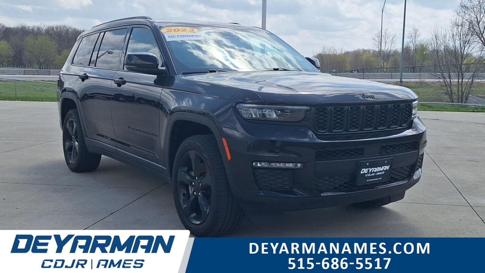 Certified Used 2023 Orange Jeep Limited image 1