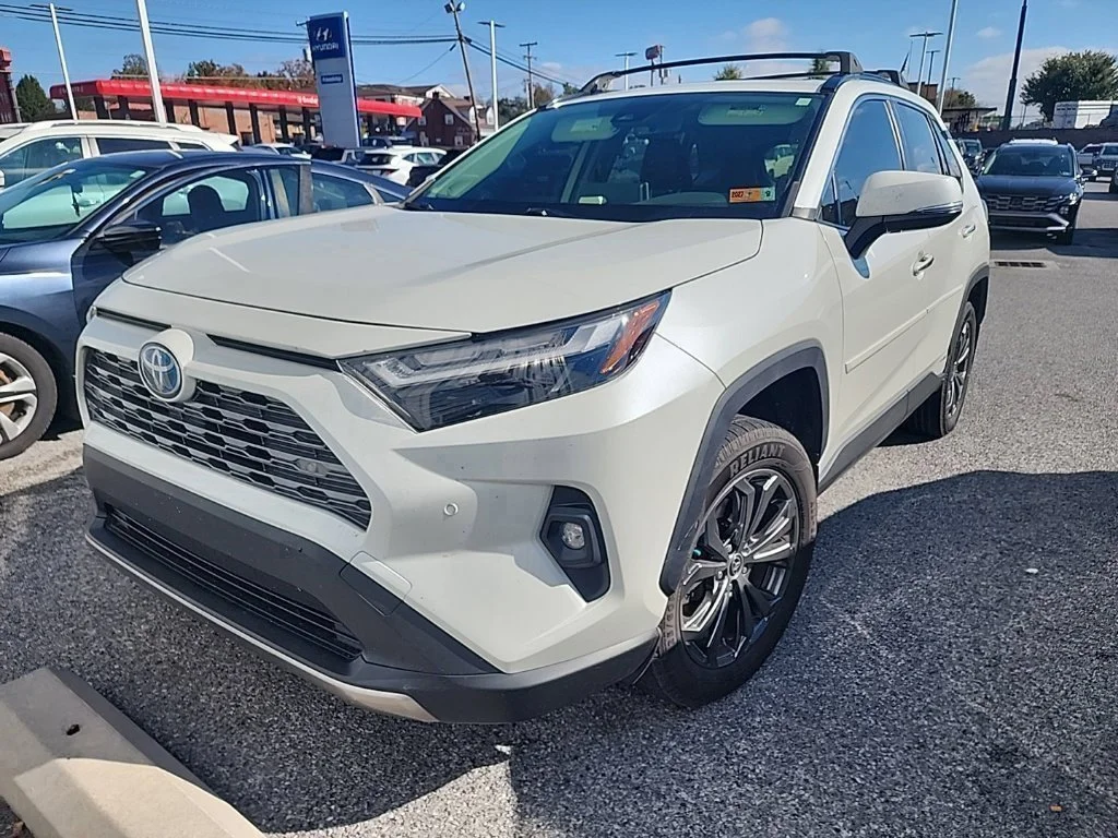 Used 2022 White Toyota Limited image 1