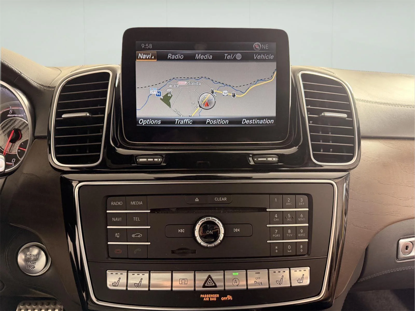 Used 2017 Obsidian Black Metallic Mercedes-Benz AMG® GLS 63 image 36
