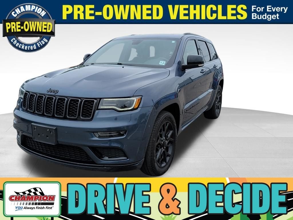 Used 2021 Blue Jeep Limited X image 1