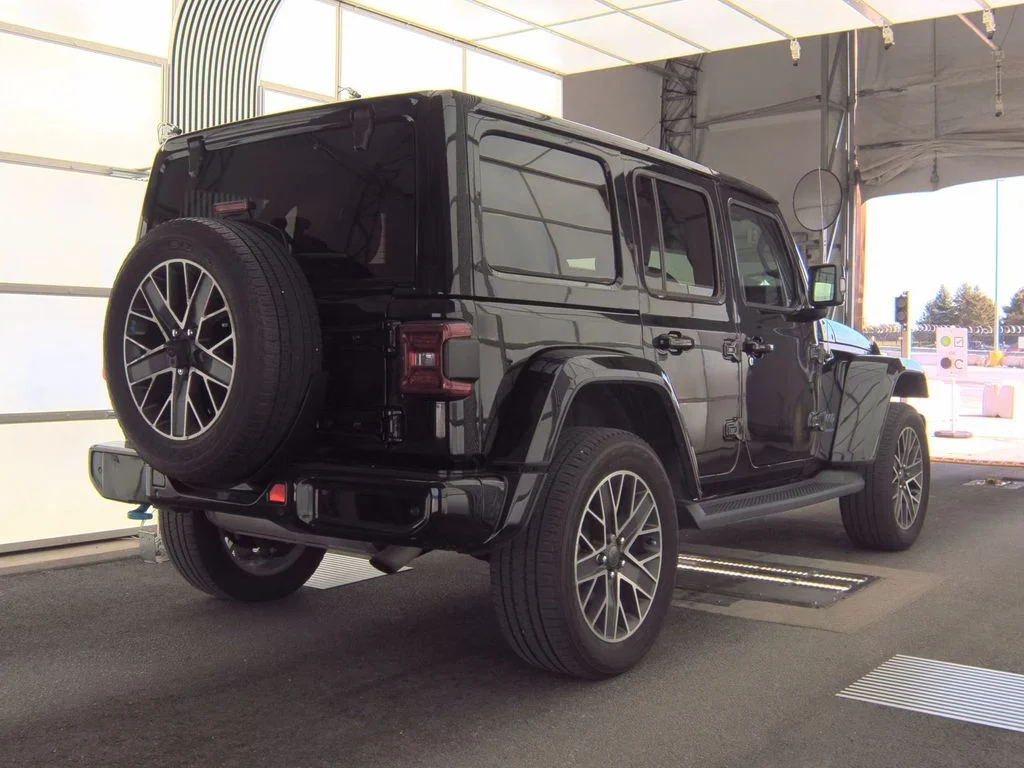 Used 2023 Black Jeep Sahara 4xe image 2