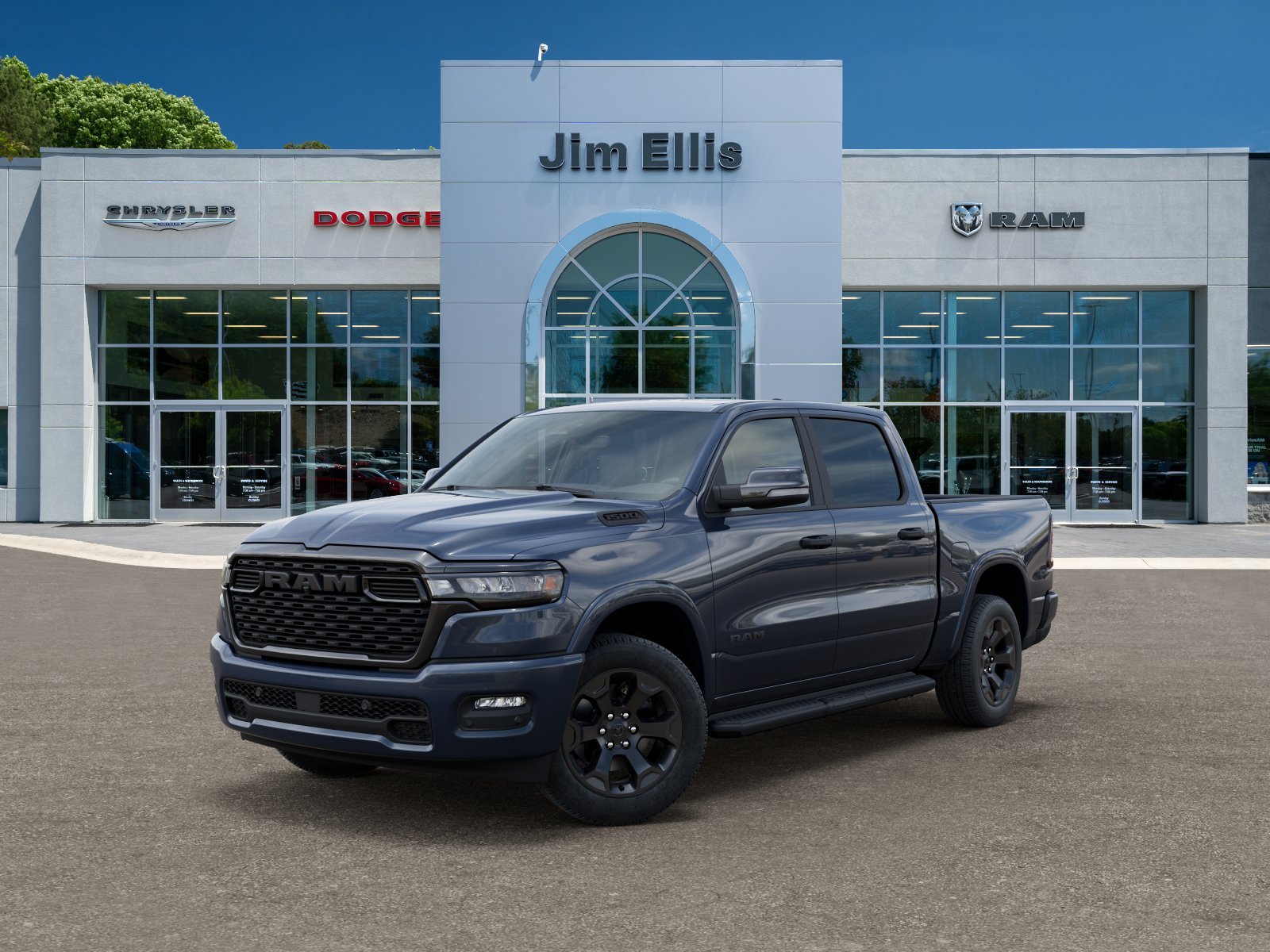 New 2026 Forged Blue Metallic Exterior Paint RAM Big Horn image 27