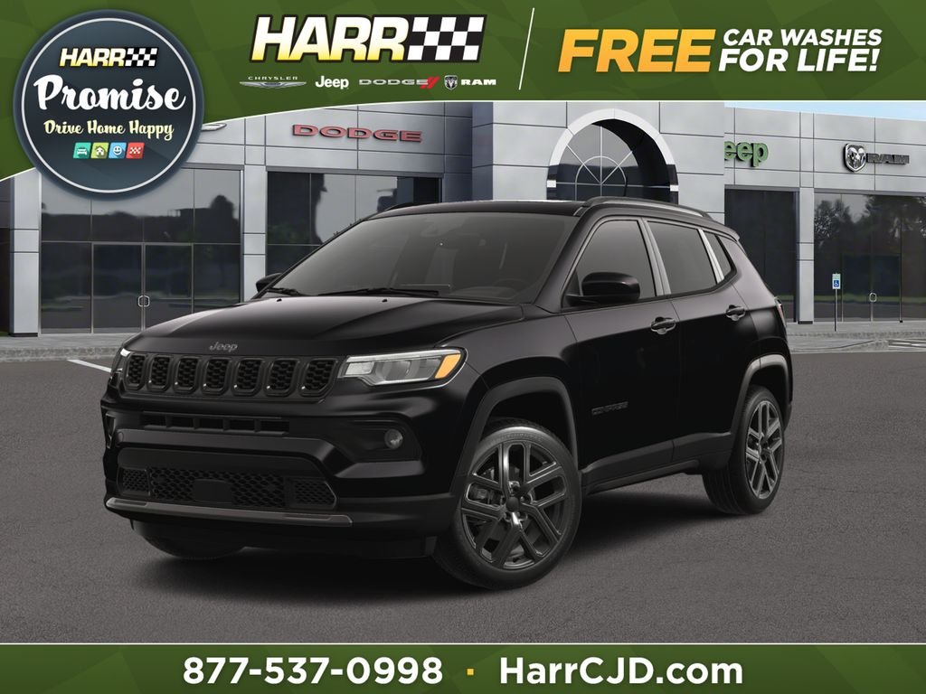 New 2026 Diamond Black Crystal Pearl-Coat Exterior Paint Jeep Limited image 1