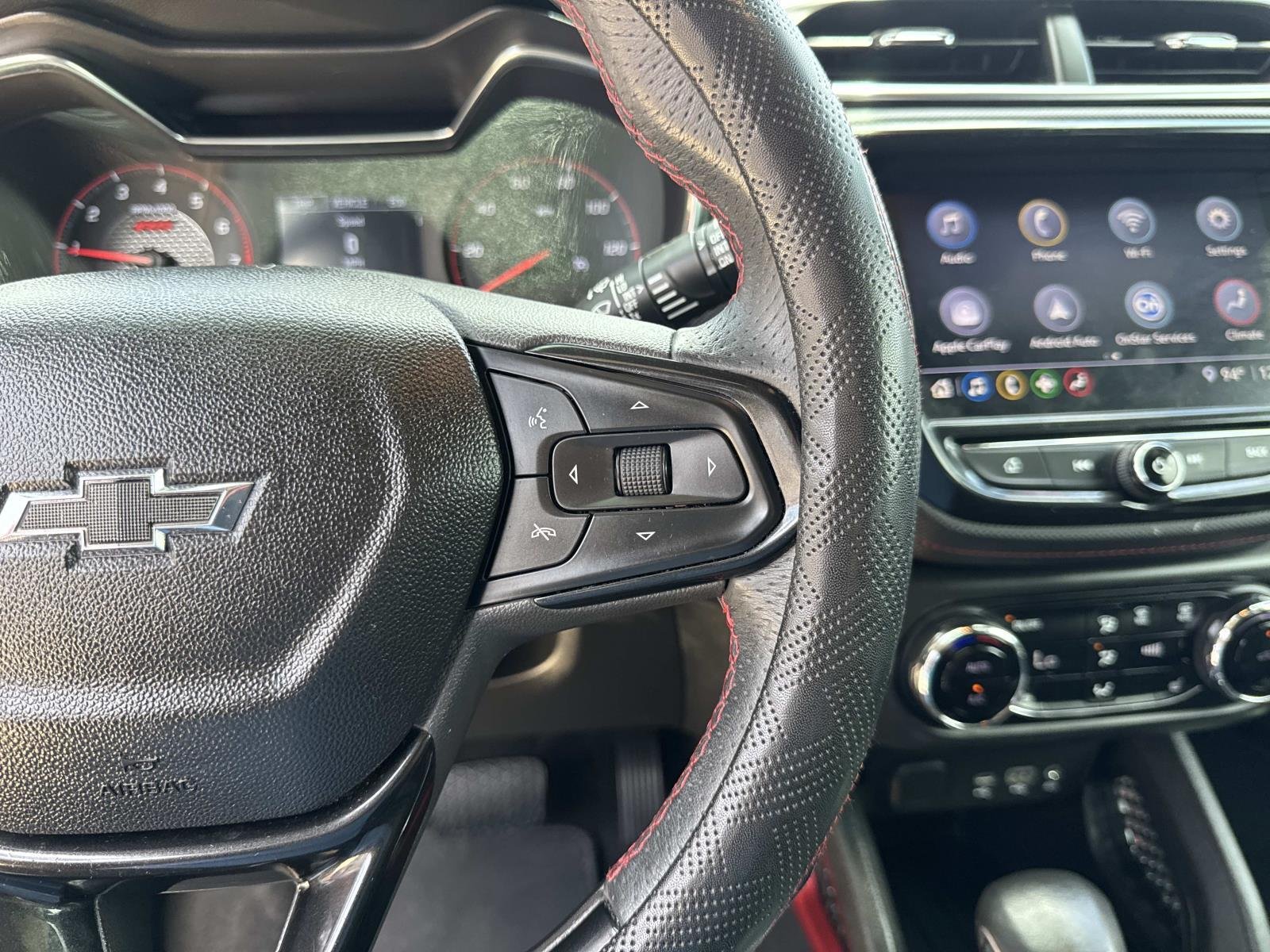 Used 2021 Mosaic Black Metallic Chevrolet RS image 23