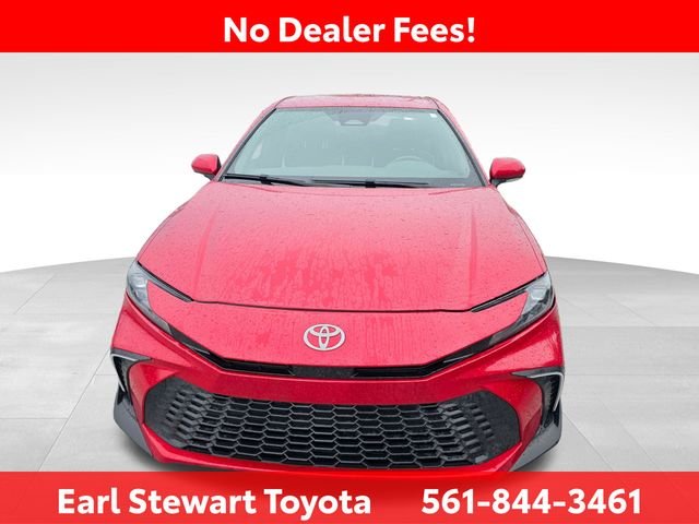 Used 2025 Red Toyota SE image 3