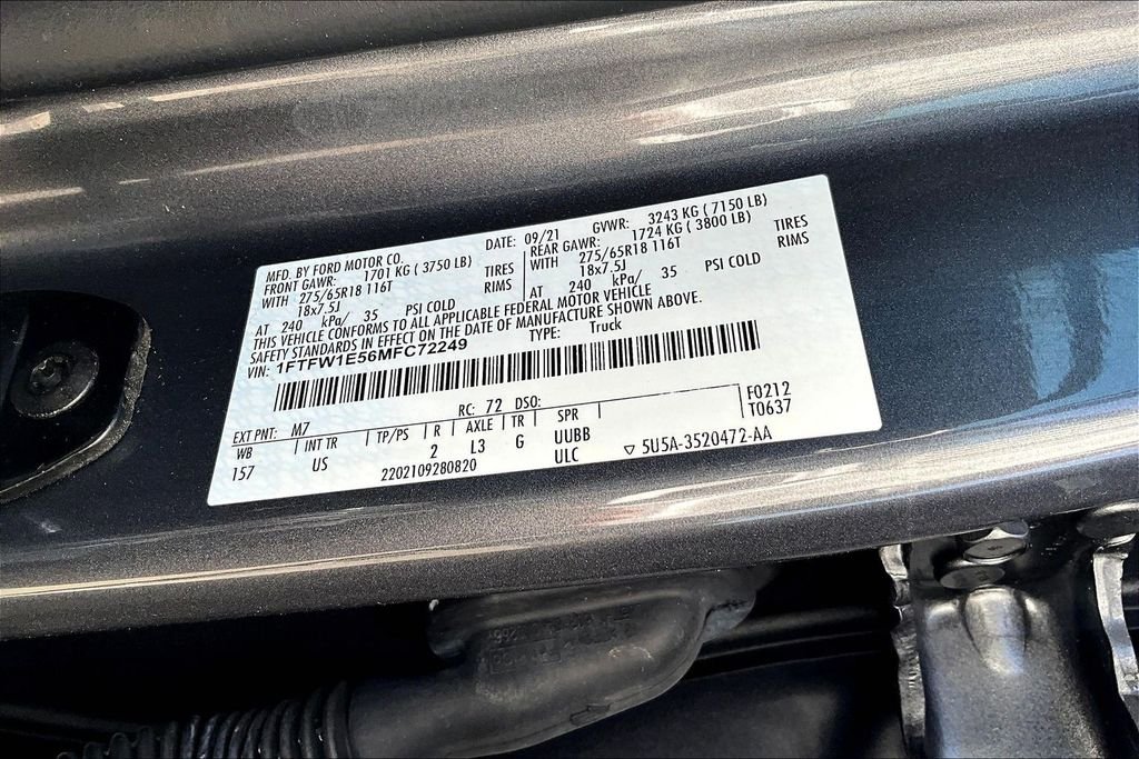 Used 2021 Gray Ford XLT image 21