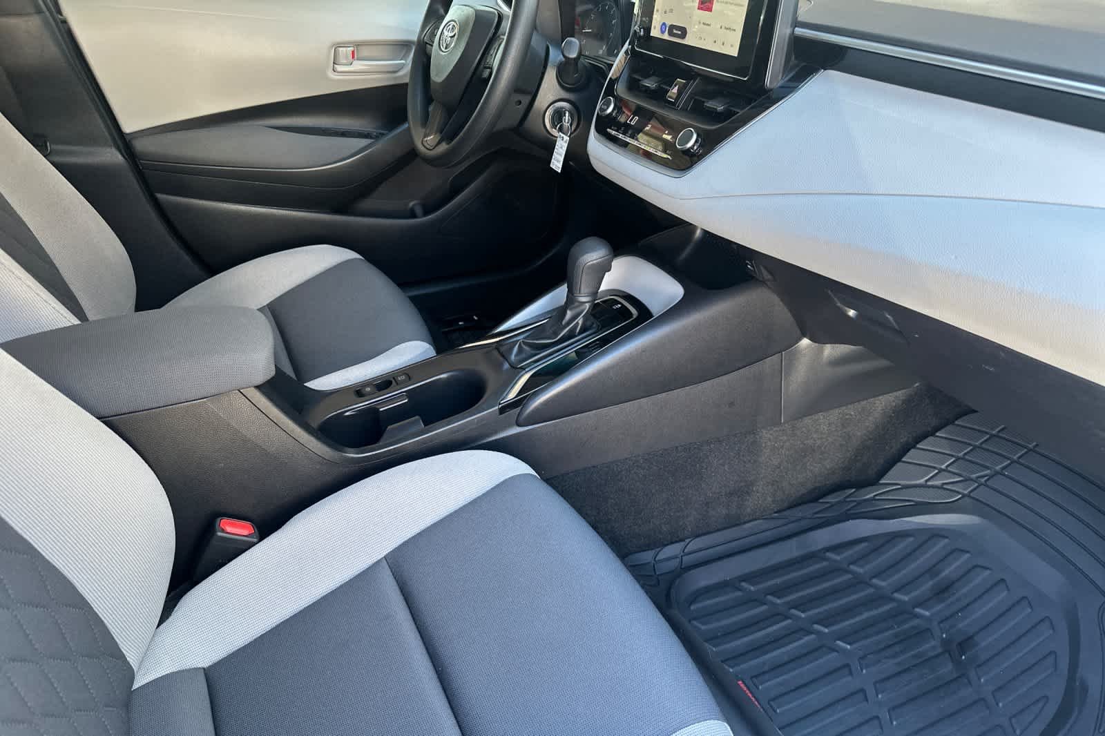 Used 2023 Classic Silver Metallic Toyota LE image 16