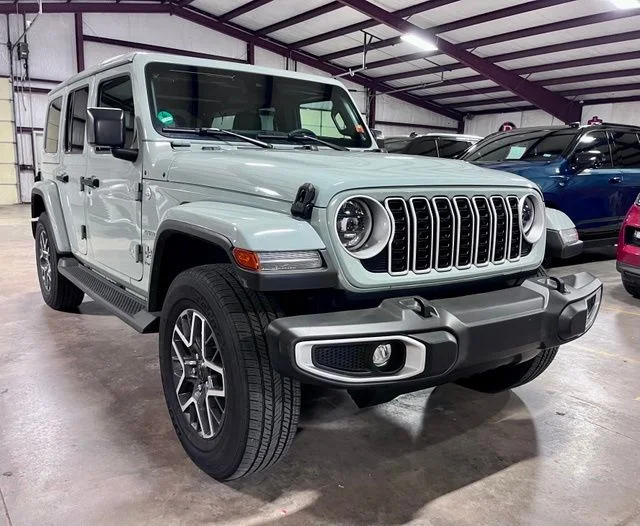 Used 2024 Gray Jeep Sahara image 1