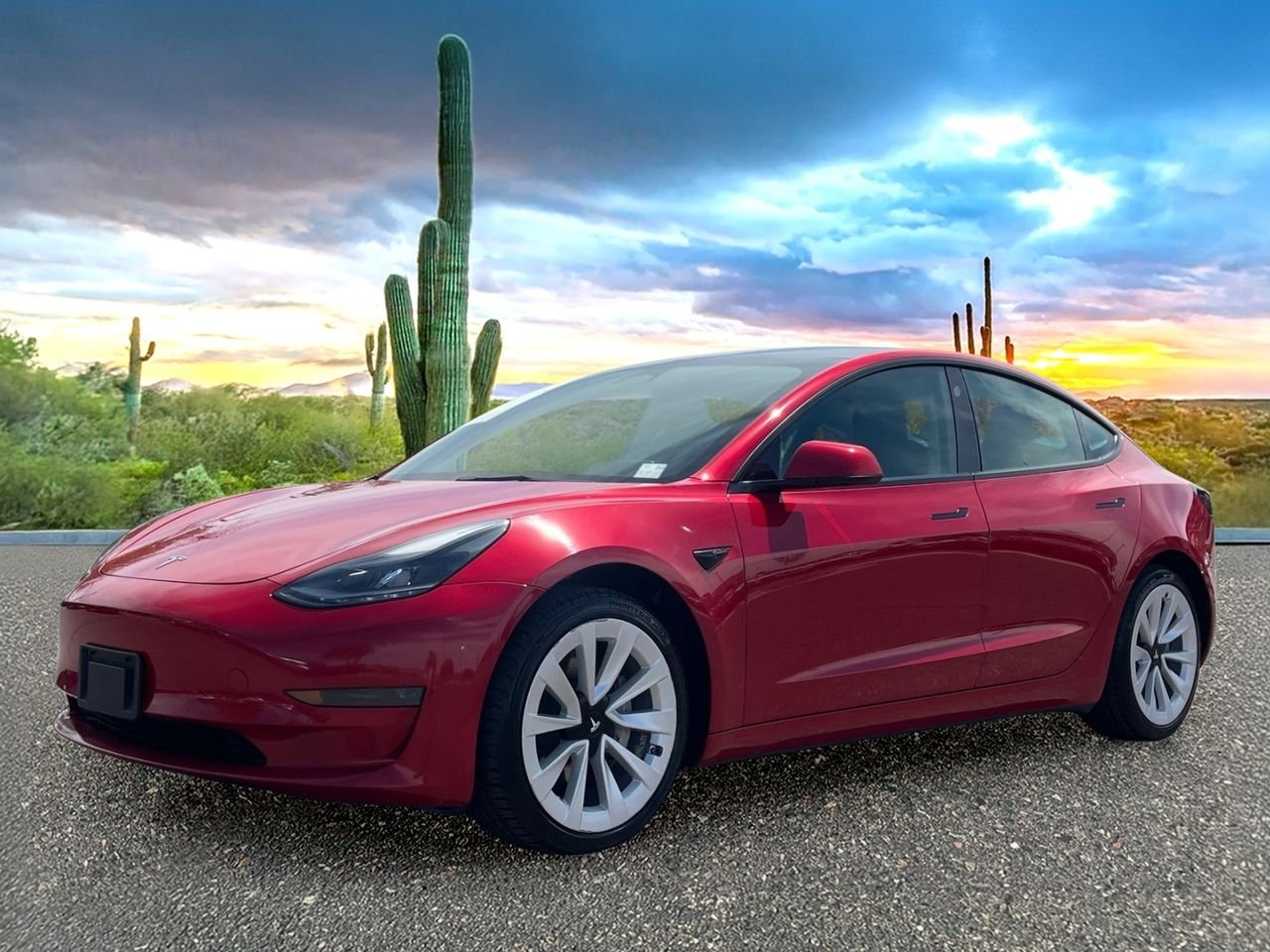 Used 2022 Tesla Model 3 Base with VIN 5YJ3E1EA3NF290782 for sale in Scottsdale, AZ