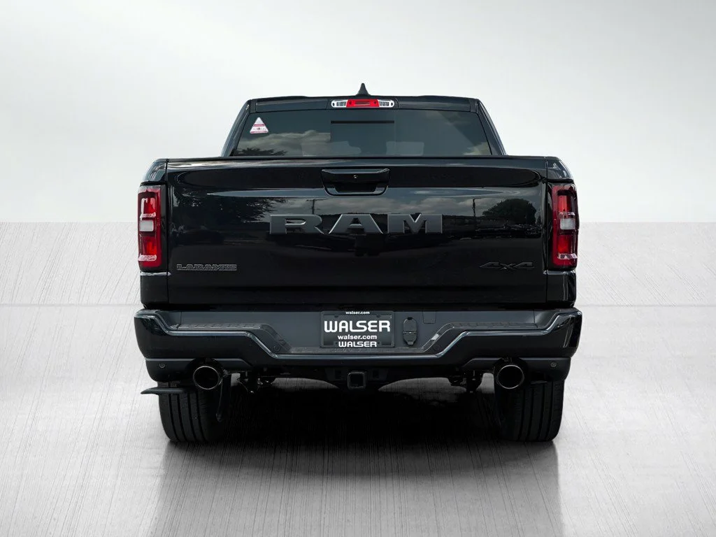 New 2026 Diamond Black Crystal Pearlcoat RAM LARAMIE image 5