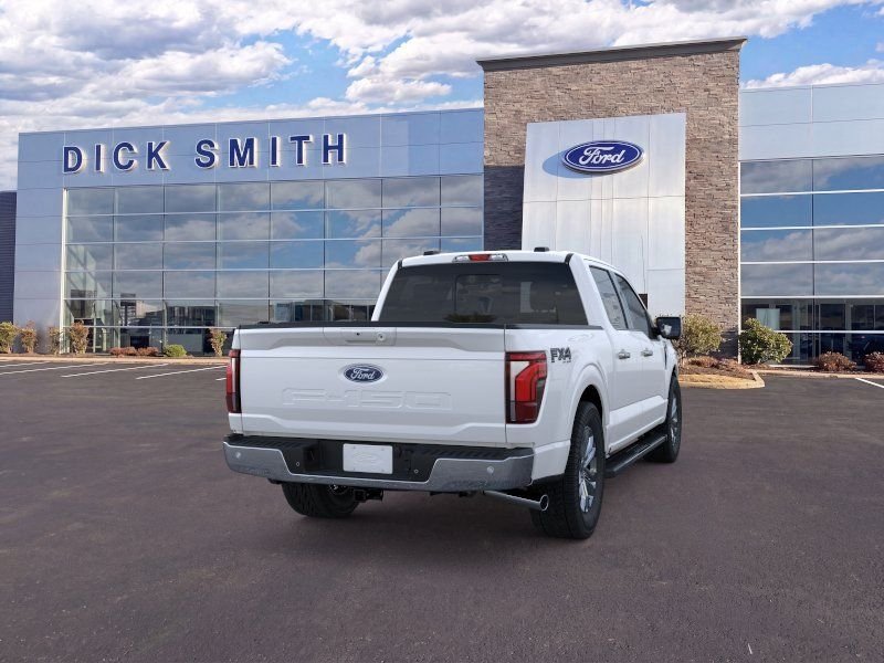 New 2026 Star White Metallic Tri-Coat Ford Lariat® image 8