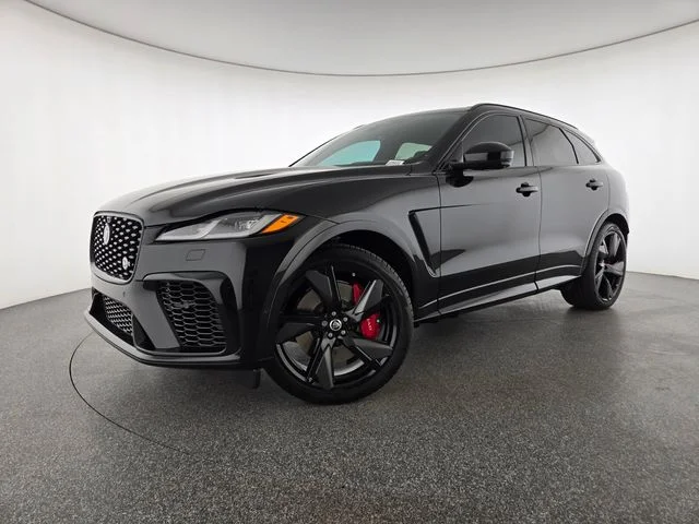 Used 2025 Black Jaguar SVR image 1