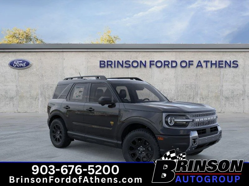 New 2026 Shadow Black Ford Badlands® image 7