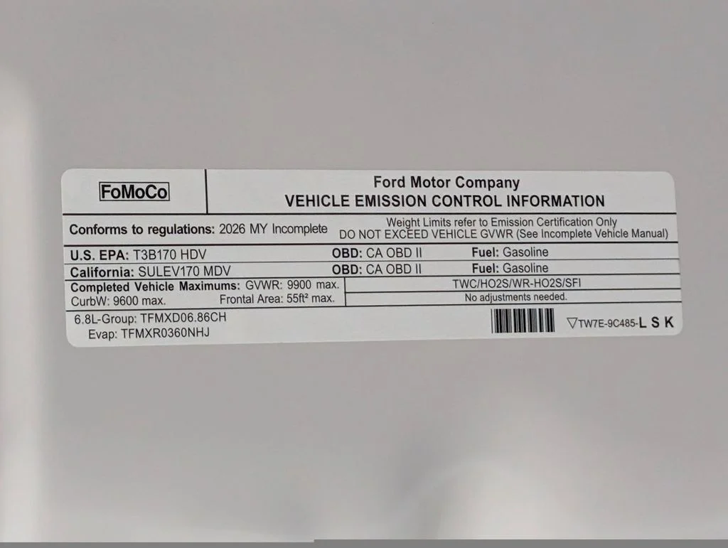 New 2026 Oxford White Ford F-250® XL image 30