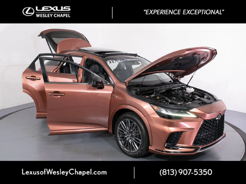Certified Used 2023 Brown Lexus 500h F SPORT Performance image 11