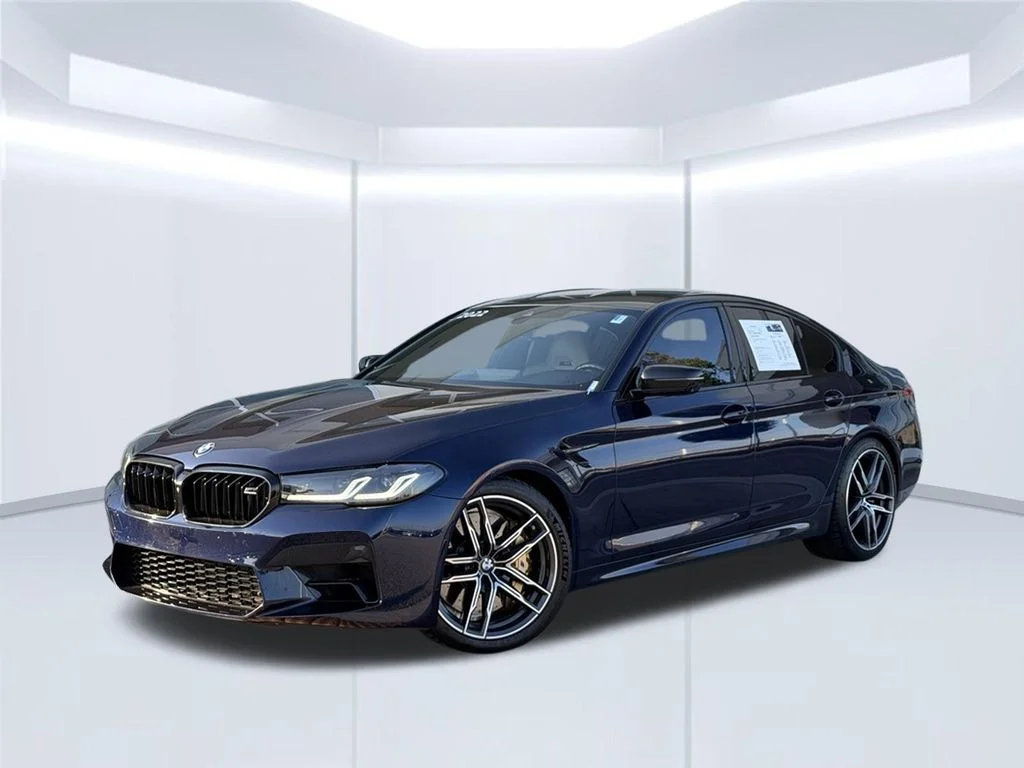 Used 2022 Blue BMW Base image 1