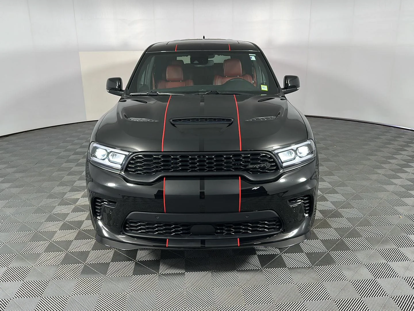 Used 2021 DB Black Clearcoat Dodge SRT Hellcat image 2