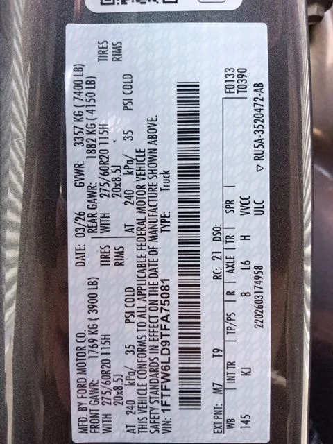 Certified Used 2026 Carbonized Gray Ford King Ranch image 36