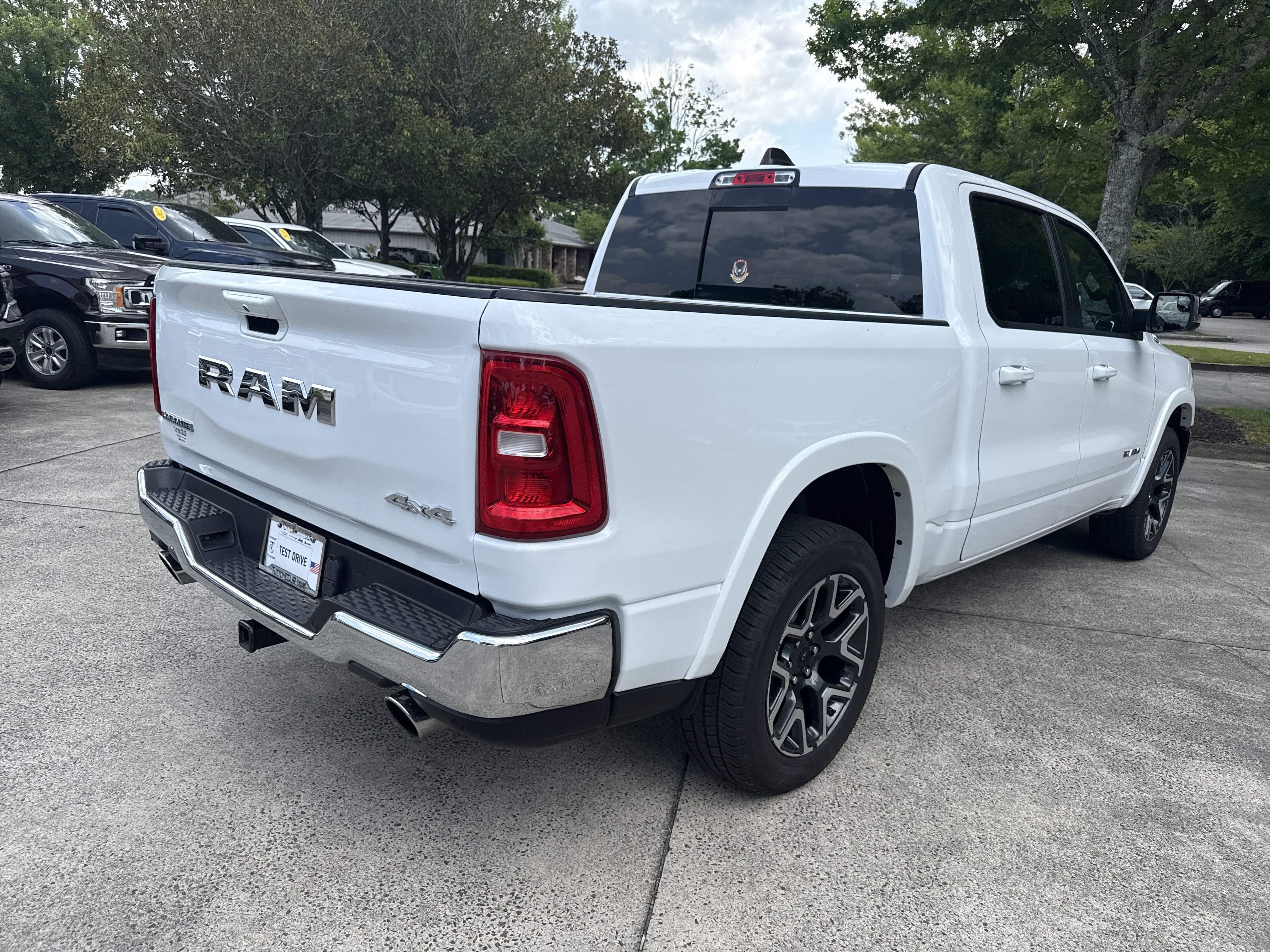 Used 2025 Bright White Clearcoat Ram Laramie image 7