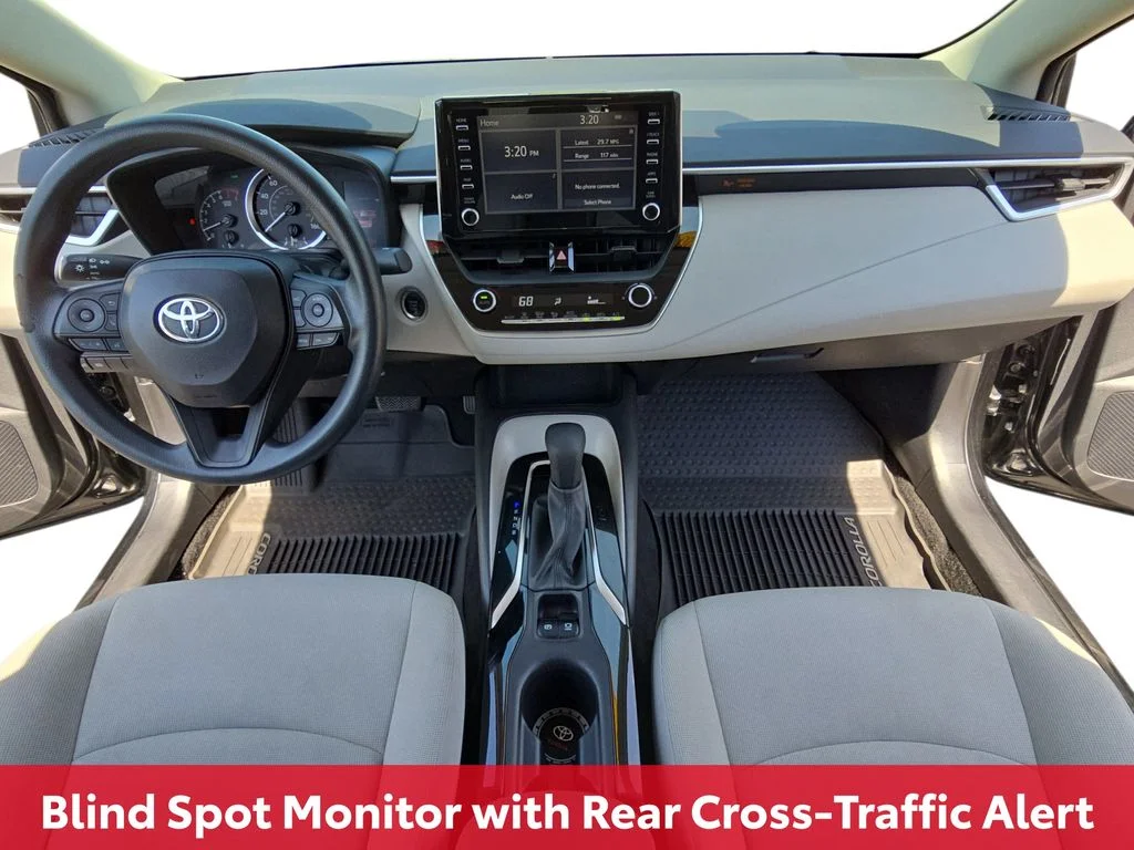 Certified Used 2020 Black Toyota LE image 12