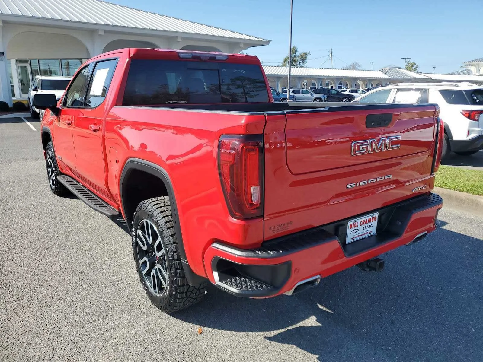 Used 2021 Cardinal Red GMC AT4 image 3