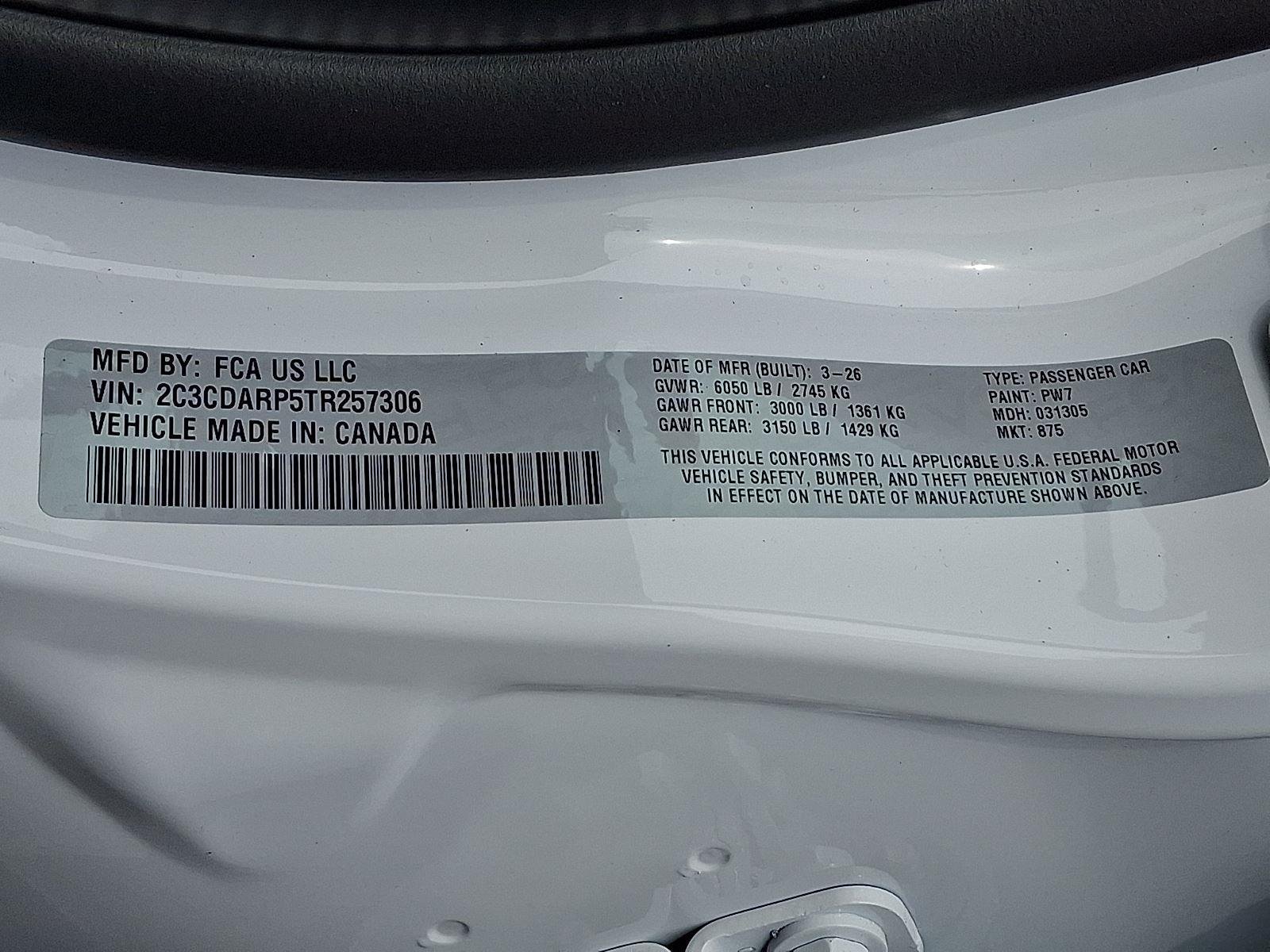 New 2026 White Knuckle Dodge Scat Pack image 17