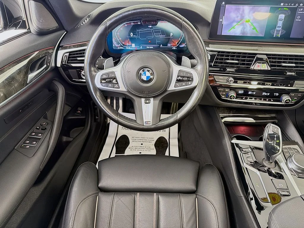 Used 2022 Black Sapphire Metallic BMW 530i xDrive image 22