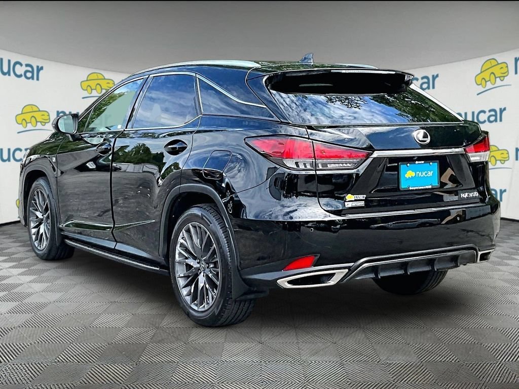 Used 2020 Black Lexus RX 350 F SPORT Performance image 4