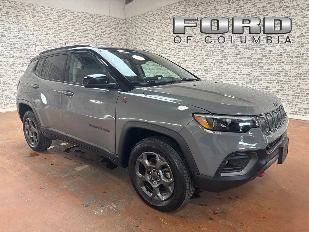 Used 2022 Gray Jeep Trailhawk image 1