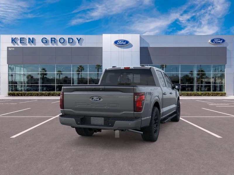 New 2026 Carbonized Gray Metallic Ford XLT image 8