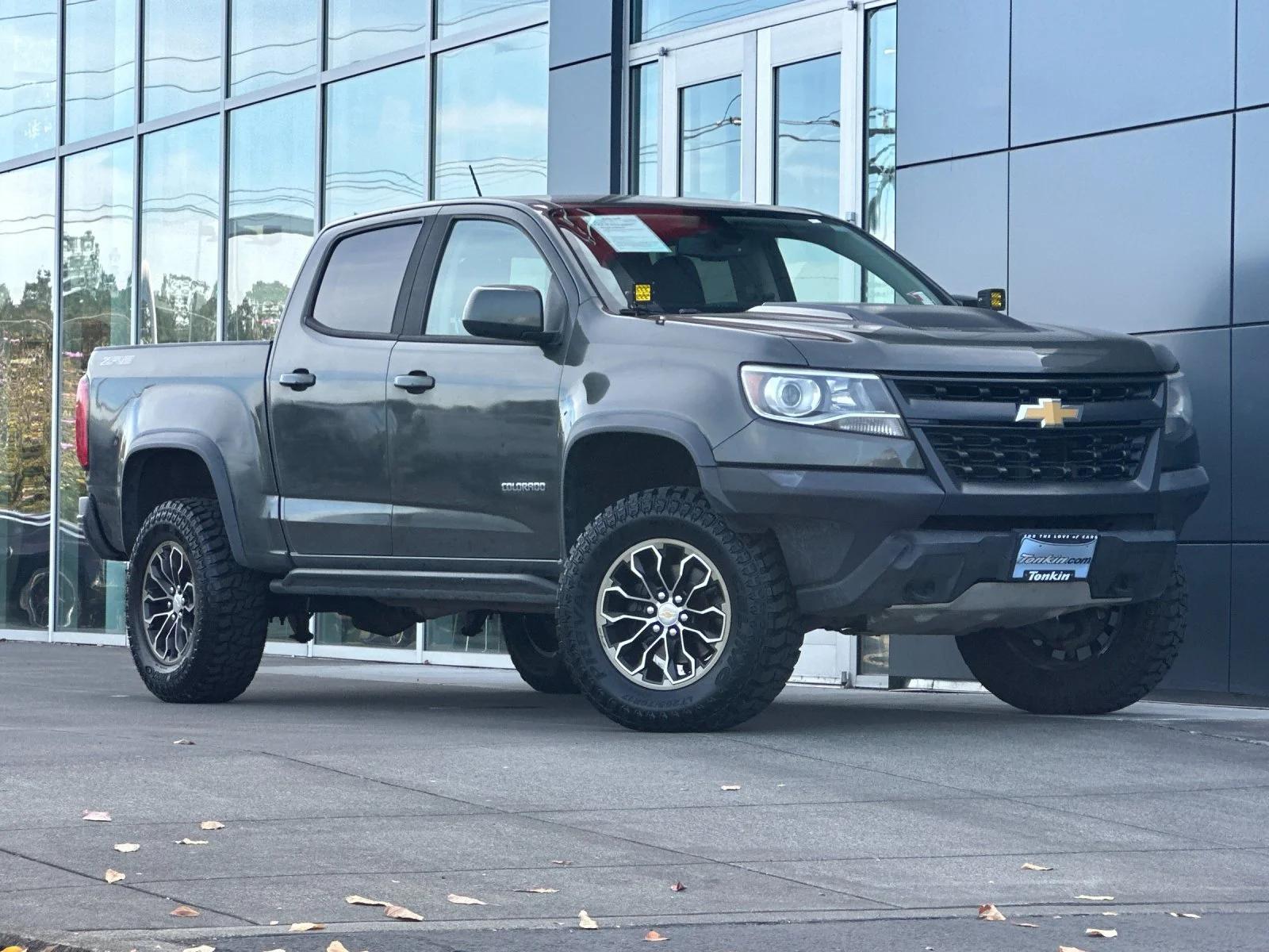 Used 2018 Deepwood Green Metallic Chevrolet ZR2 image 2