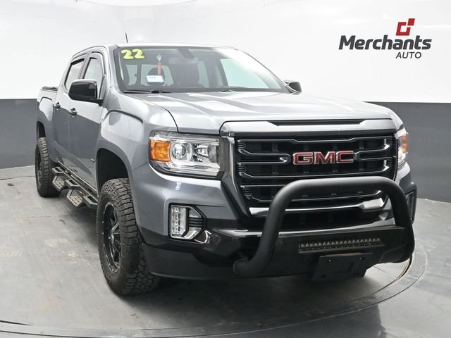 Used 2022 Gray GMC AT4 w/Leather image 1