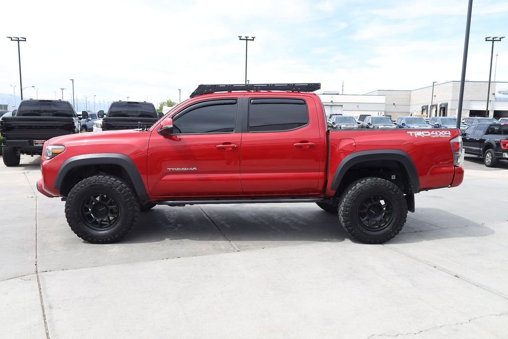 Used 2022 Barcelona Red Metallic Toyota TRD Off Road image 3