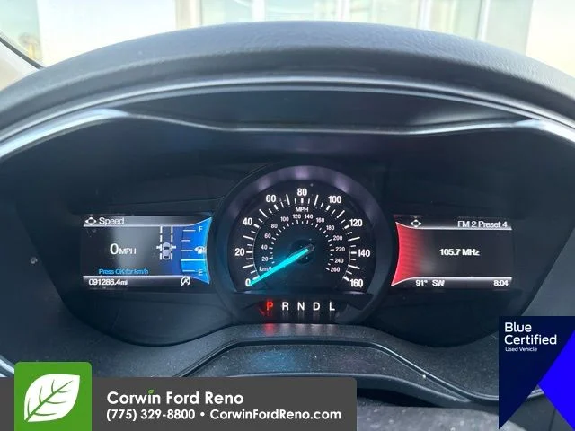 Used 2020 Alto Blue Metallic Tinted Clearcoat Ford SE image 16