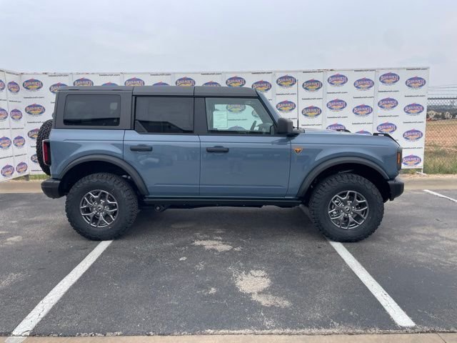 Blue (Azure Gray Metallic Tri-Coat) 2025 Ford Bronco Badlands 4-Door 4WD SUV / Crossover Four-Wheel Drive Automatic
