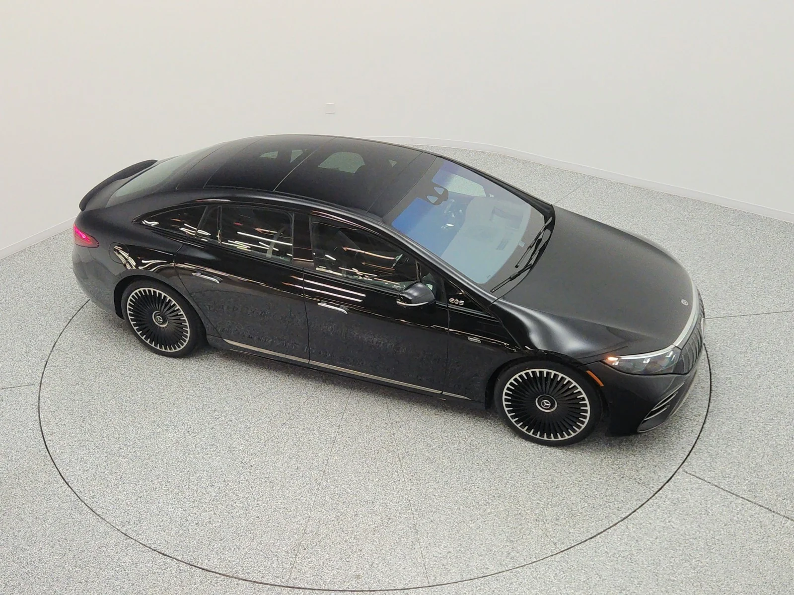 Used 2023 Obsidian Black Metallic Mercedes-Benz AMG® EQS 4MATIC+ Sedan image 24