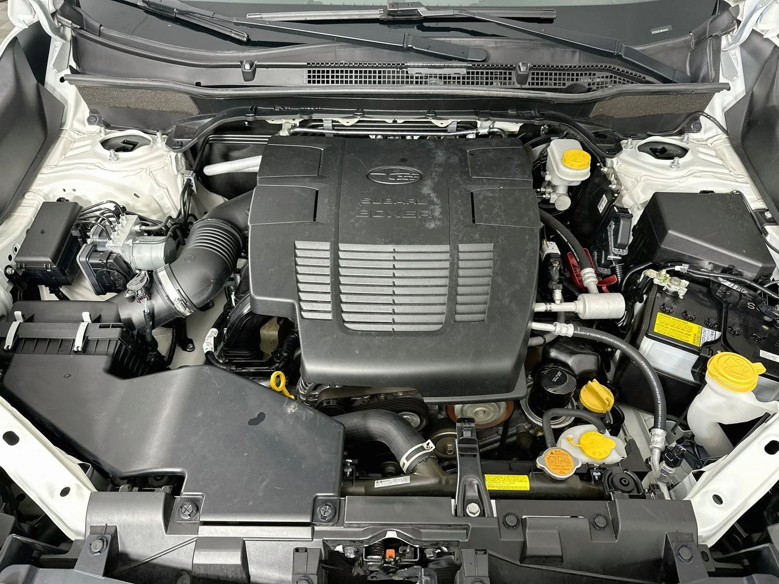 Used 2021 Crystal White Pearl Subaru Touring image 32