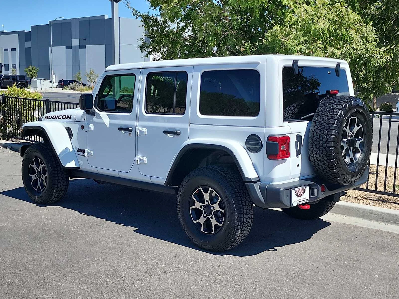 Used 2019 Bright White Clearcoat Jeep Rubicon image 6